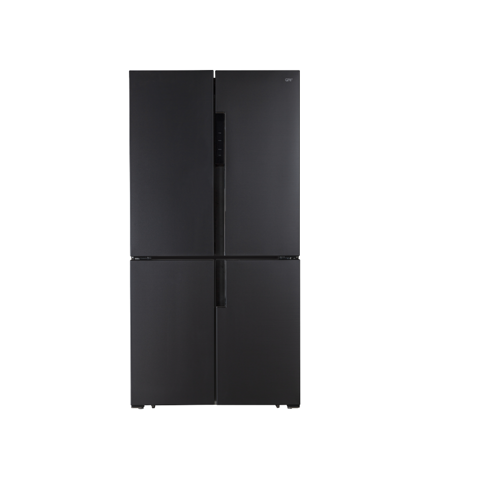 GRF CB91832BX Frigorifero 4 Porte Total NoFrost, Classe energetica A+, Inox nero