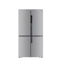 Frigo GRF CC83836X Frigorifero Inox Americano 84 cm Cross Door 4 Porte Inverter Total No-Frost Classe E, 436 Litri