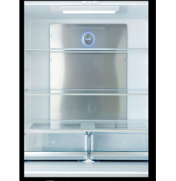 Frigo GRF CC83836X Frigorifero Inox Americano 84 cm Cross Door 4 Porte Inverter Total No-Frost Classe E, 436 Litri