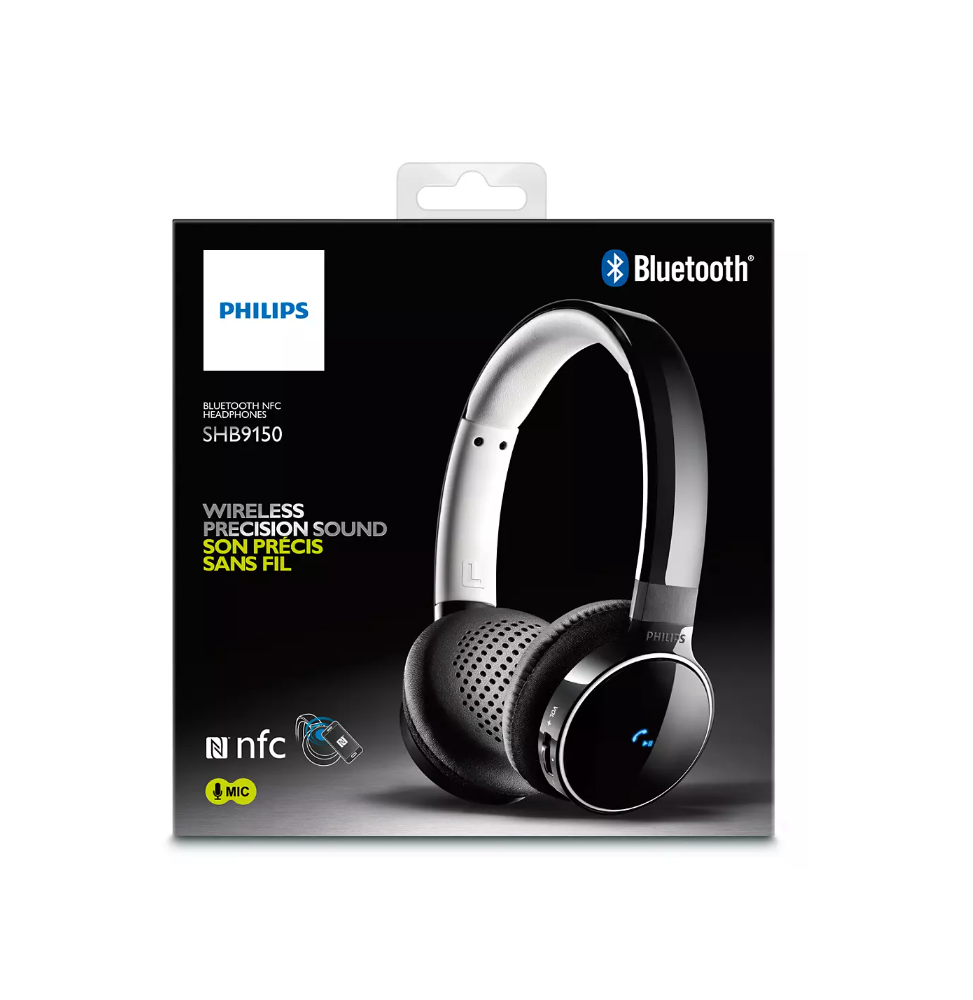 PHILIPS Cuffie wireless Bluetooth® SHB9150BK/00