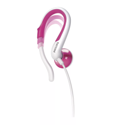 PHILIPS Cuffie con auricolari sagomati SHS4848/10